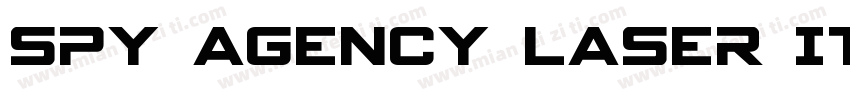 Spy Agency Laser Ita字体转换